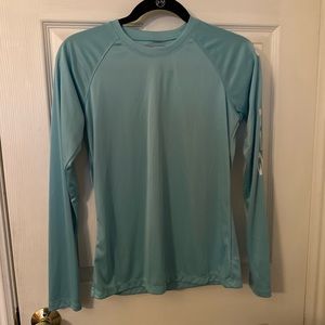 Teal Columbia/PFG Sun Protection Shirt